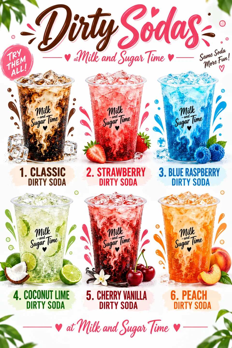Dirty Sodas