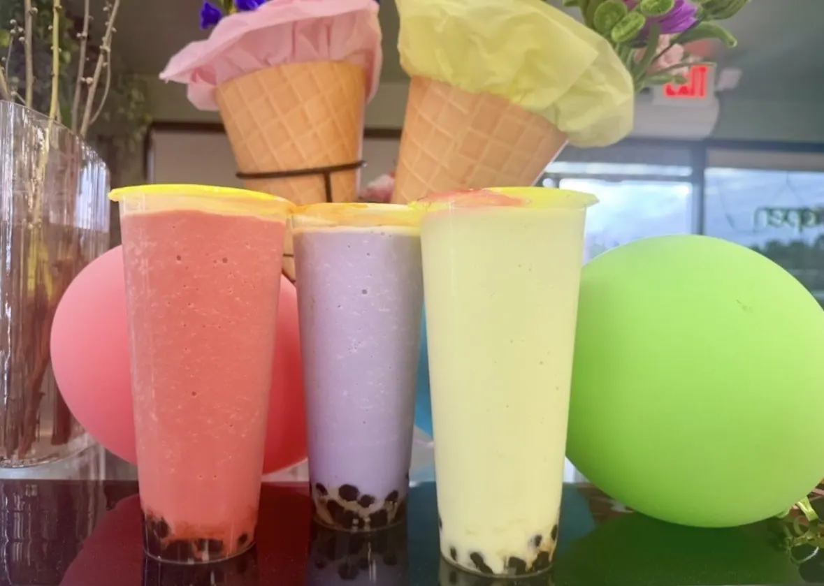 Trio of Blended Milk Teas