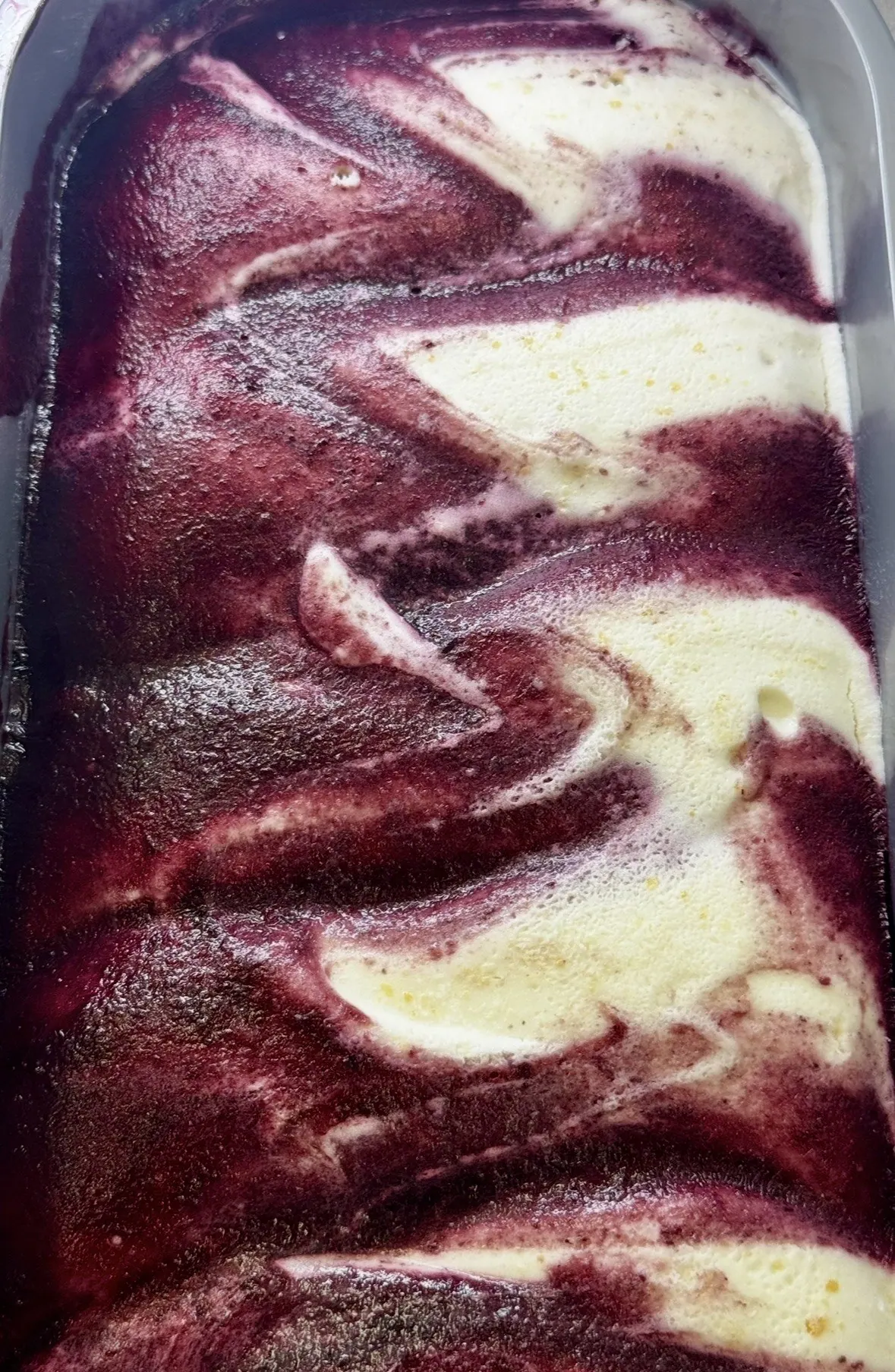 Blackberry Cheesecake Gelato