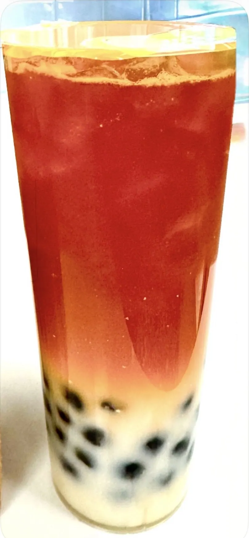 Thai Tea with Boba
