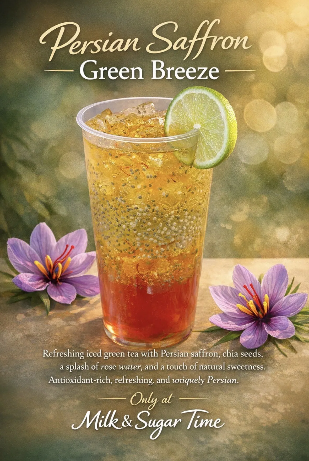 Persian Saffron green breeze
